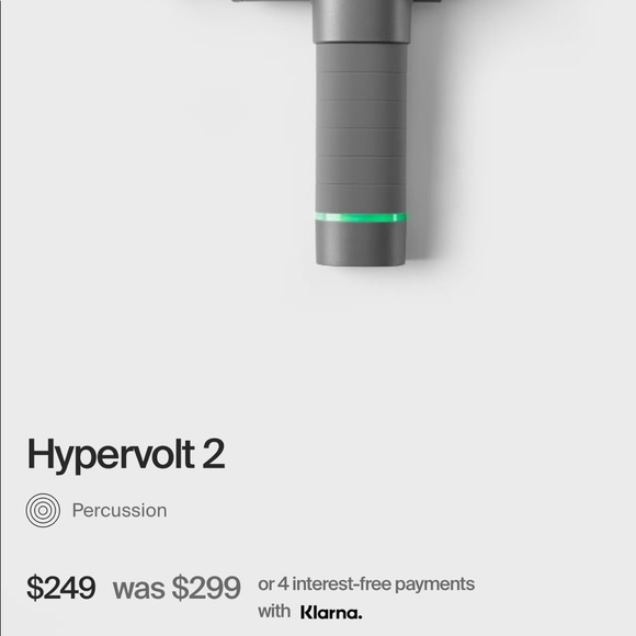 NEW Hyperice - Hypervolt 2 Percussion Massage Device - Grey NEW IN BOX - Picture 2 of 4